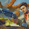 The Outer Worlds Game Diamond art
