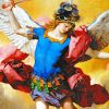 Vintage Archangel Michael Diamond Painting art