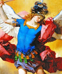 Vintage Archangel Michael Diamond Painting art
