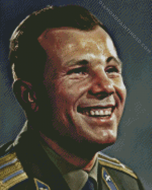 Yuri Gagarin Diamond Painting