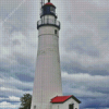 Fort Gratiot Lighthouse Diamond Painting