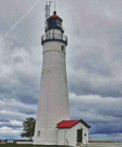 Fort Gratiot Lighthouse Diamond Painting