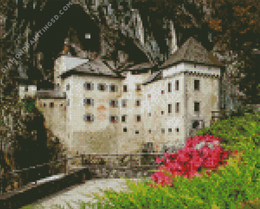 Predjama Castle Diamond Painting