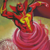 Red Tornado Character Diamond Painting