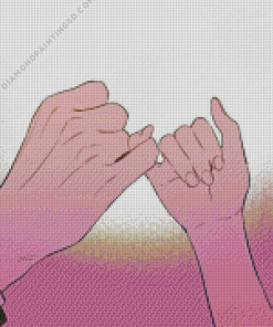 Pinky Swear Diamond Painting