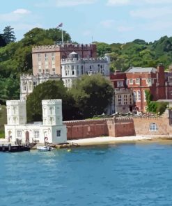 Brownsea Castle Diamond Painting