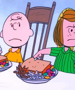 Charlie Brown Thanksgiving Diamond Painting