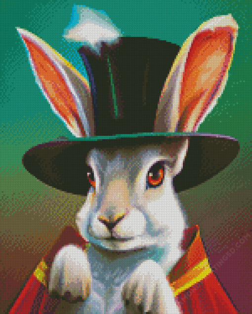 Magician Rabbit Diamond Painting