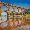 Nimes Pont Du Gard Diamond Painting