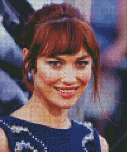 Olga Kurylenko Diamond Painting