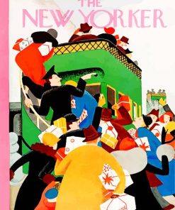 The New Yorker Cover Diamond Painting