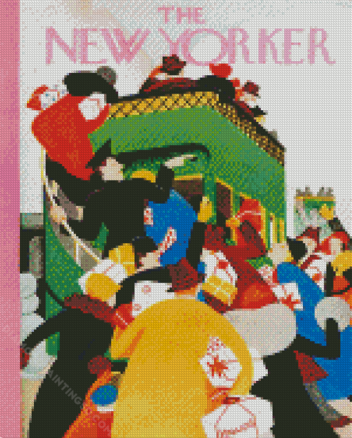 The New Yorker Cover Diamond Painting