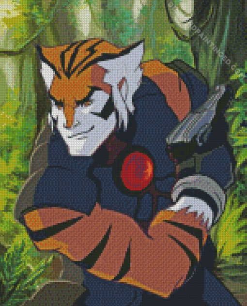 Thundercats Tygra Diamond Painting