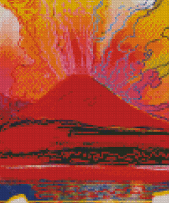 Vesuvius Diamond Painting