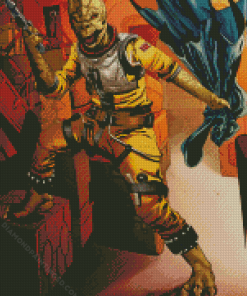 Bossk Star Wars Diamond Painting