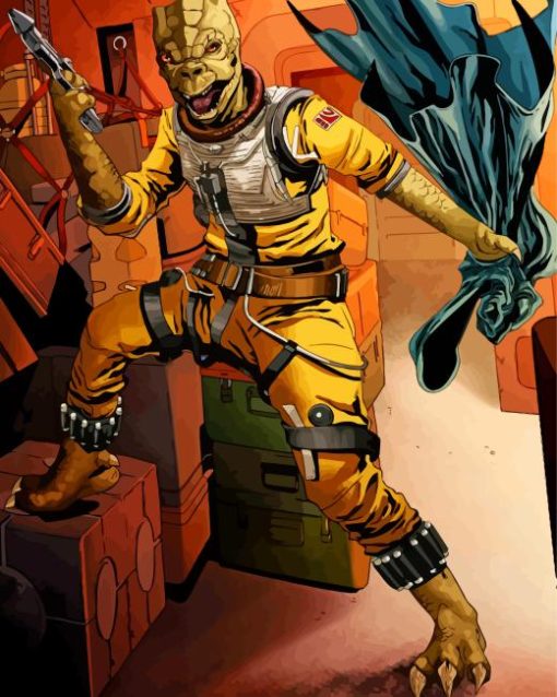 Bossk Star Wars Diamond Painting