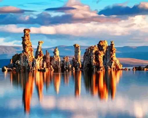 Mono Lake Diamond Painting