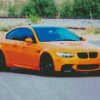 Orange BMW 3 Diamond Painting