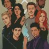 Shadowhunters Characters Diamond Paintings