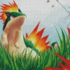 Quilava Pokemon Anime Diamond Painting