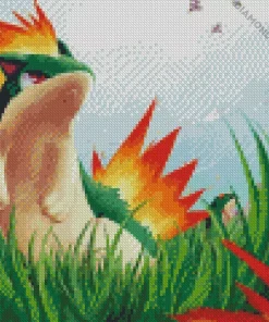 Quilava Pokemon Anime Diamond Painting