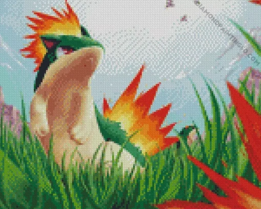 Quilava Pokemon Anime Diamond Painting