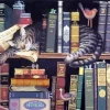 Charles Wysocki Max In The Stack Diamond Painting
