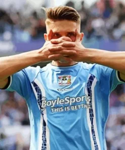 Coventry City Football Player Diamond Painting