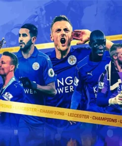 Leicester City Players Diamond Painting